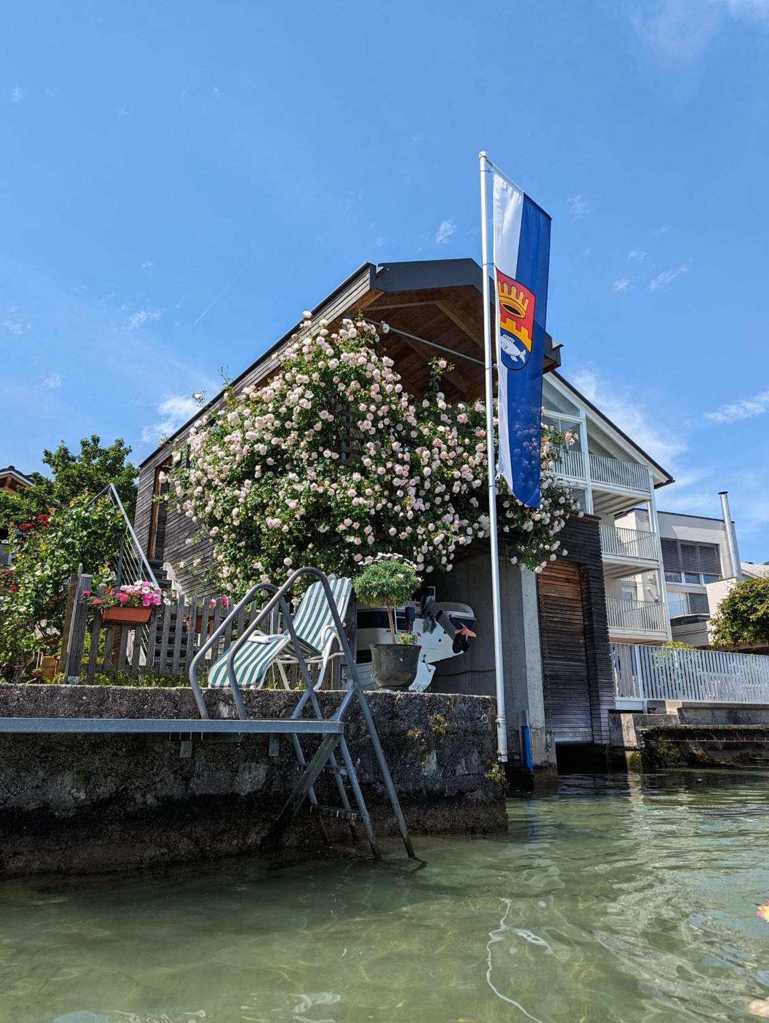 Seehaus Miglbauer Attersee Exterior foto